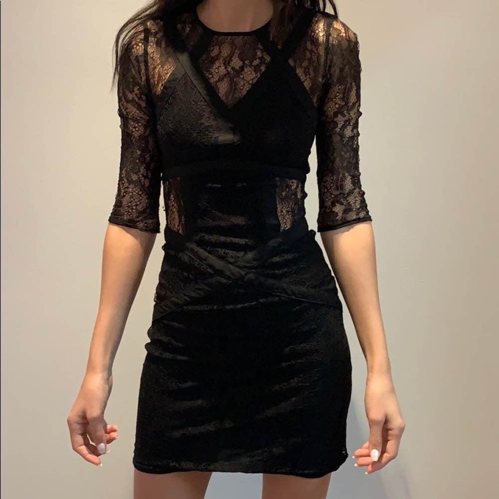 All Saints lace dress